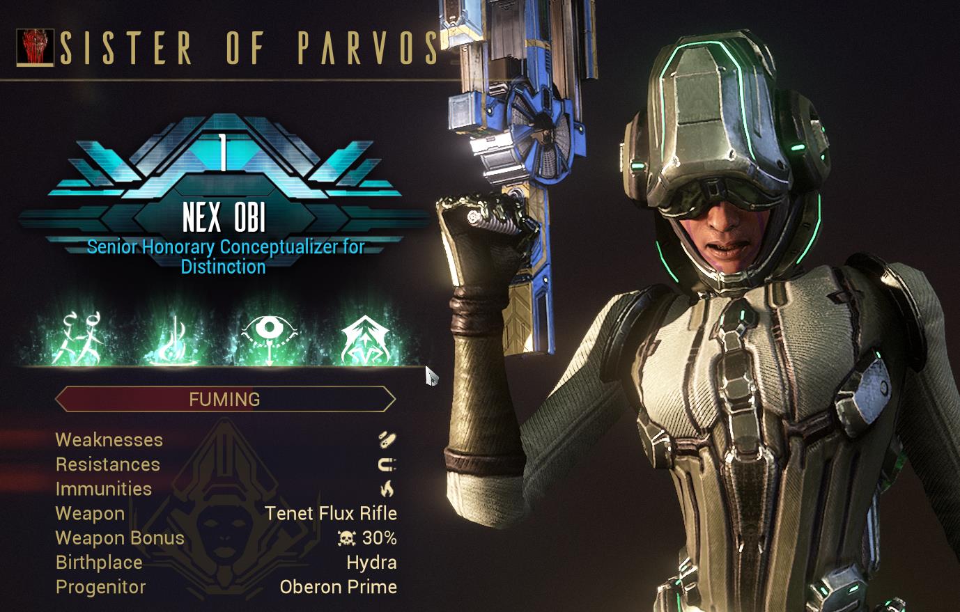 Warframe: Updates - Xbox Sisters of Parvos: Update 30.5