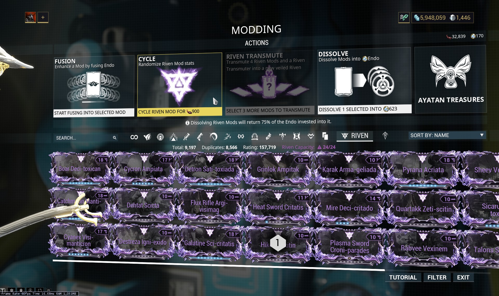 Riven Mods Warframe