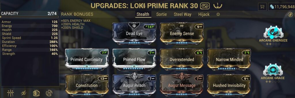 Loki Prime Solo Stealth Build - Odealo